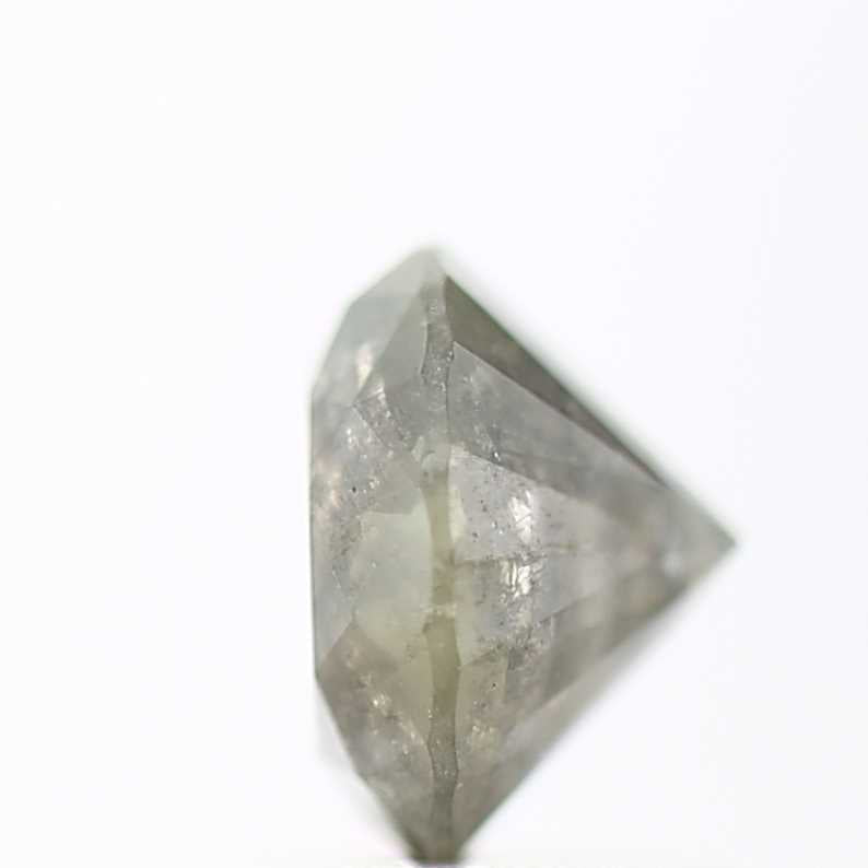 0.85 Carat Fancy Gray Round Shape Brilliant Cut Natural Loose Diamond