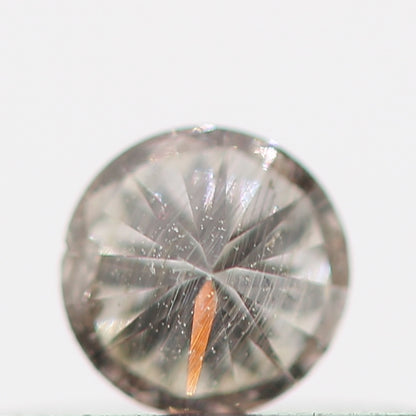 Natural Loose Round Salt And Pepper Diamond Fancy Brown Color 0.15 CT 3.30 x 2.10 MM Round Brilliant Cut Diamond ! Christmas Gift for Her