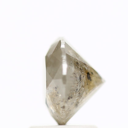 1.88 Carat Fancy Gray Round Shape Brilliant Cut Natural Loose Diamond