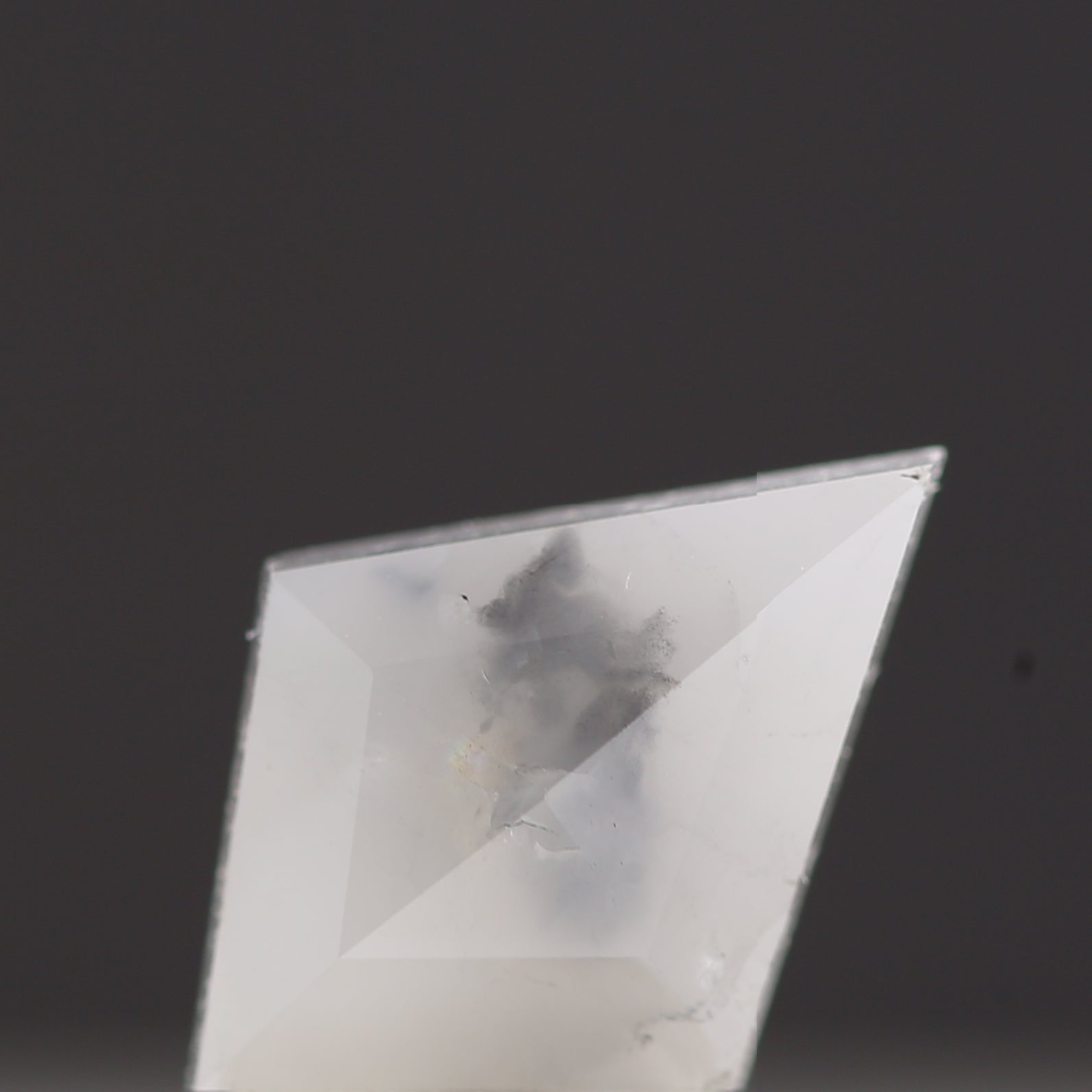 Salt and Pepper Diamond ! Fancy Gray Color Kite Diamond for Engagement Ring ! Natural Loose Diamond ! 1.35 Carat Gorgeous Diamond For Her