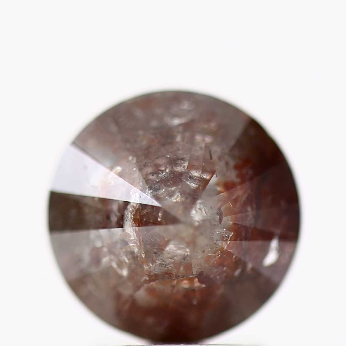 2.39 Carat Fancy Red Brown Round Brilliant Cut Natural Loose Diamond