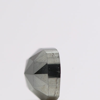 0.80 Ct Natural Black Cushion Single Cut Loose Diamond for Jewelery