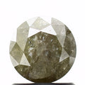 0.84 Carat Salt and Pepper Diamond Gray Round Brilliant Cut Natural Loose Diamond