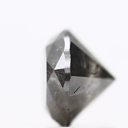 0.97 Carat Fancy Gray Round Brilliant Cut Natural Loose Diamond