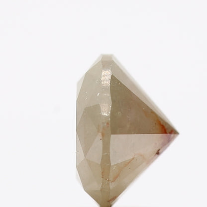1.58 Carat Fancy Brown Rustic Round Brilliant Cut Natural Loose Diamond