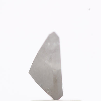 salt and pepper diamond ! 1.19 Ct 10.20 x 6.68 x 3.60 MM natural gray shield loose diamond for engagement ring for her