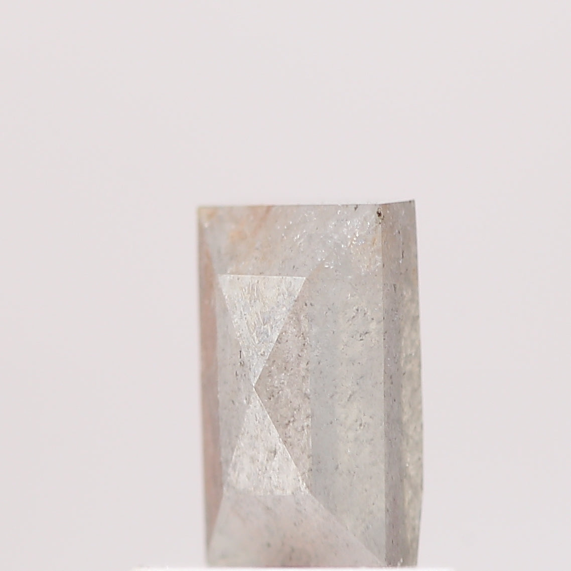 salt and pepper diamond ! 0.85 Ct 6.10 x 3.70 x 2.80 MM natural gray baguette loose diamond for engagement ring for her