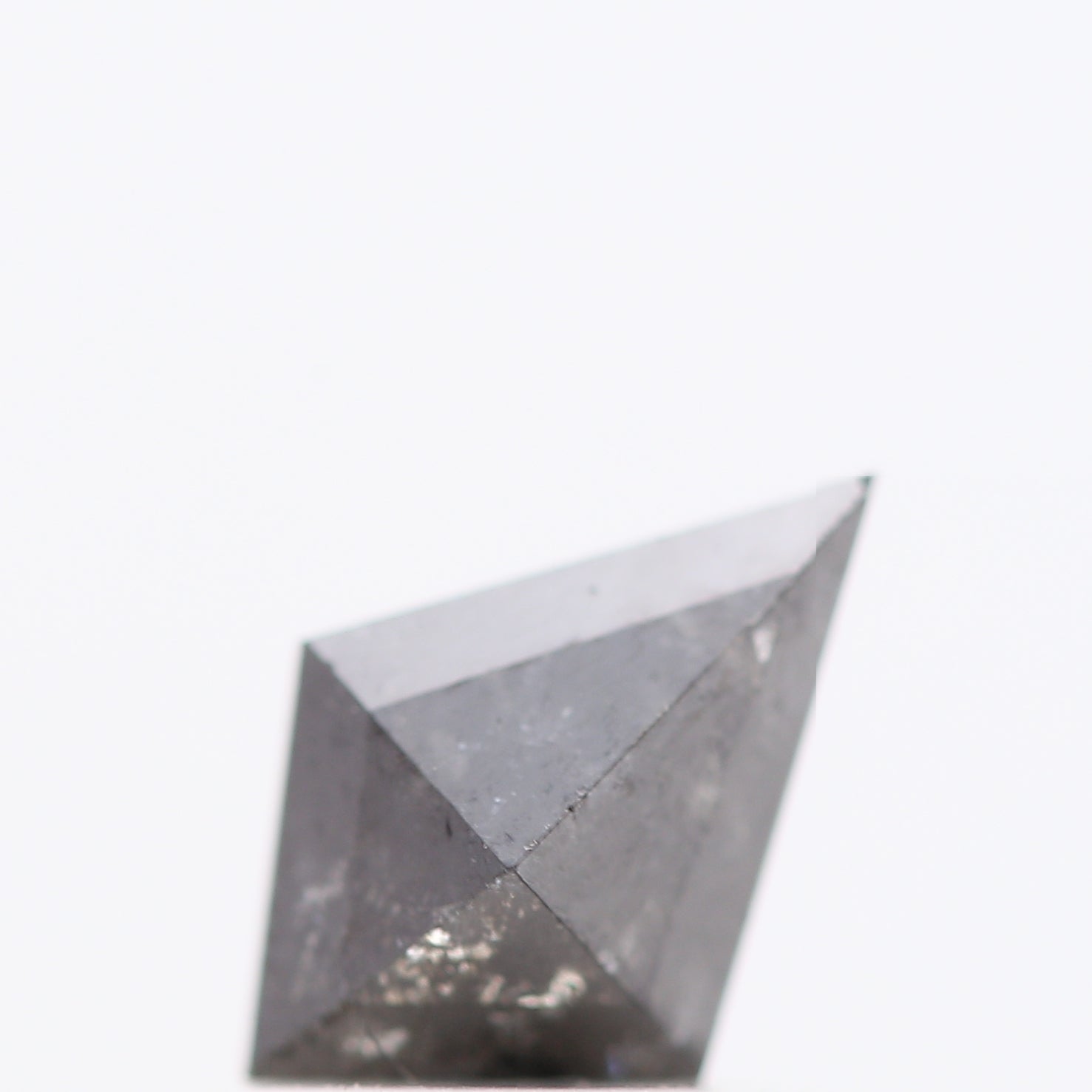 Salt and Pepper Diamond ! Fancy Gray Color Kite Diamond for Engagement Ring ! Natural Loose Diamond ! 0.58 Carat Gorgeous Diamond For Her
