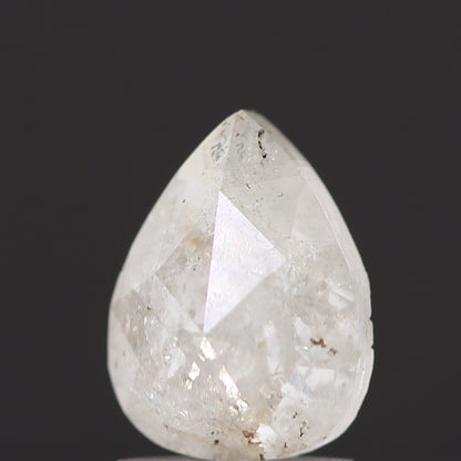Salt and Pepper Diamond Fancy Gray Color 1.28 CT 8.00 x 6.00 x 3.40 MM Pear Cut Diamond! Natural Loose Diamond ! Christmas Gift for Her