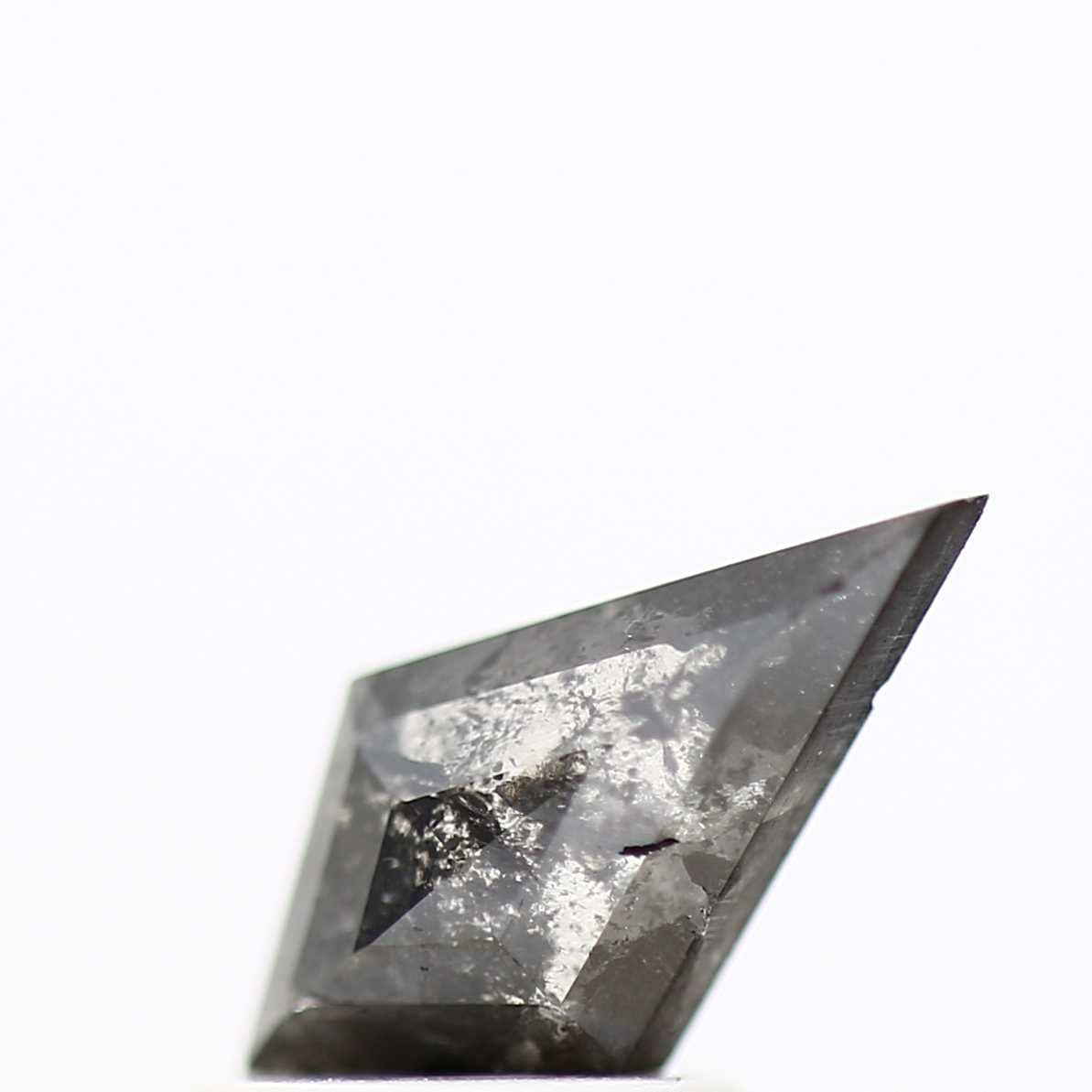 Salt and Pepper Kite Diamond ! Fancy Gray Color Diamond for Engagement Ring ! Natural Loose Diamond ! 0.83 Ct Sparkling Diamond For Her
