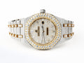 Luxury Watch in Real VVS Moissanite Diamond Watch, Handmade Stainless Steel Watch For Men/Women, Hip Hop Watch, Bust Down Watch Gift for Him