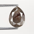 1.70 Ct. Pear Cut Fancy Red Rustic Color Natural Diamond 8.70 mm