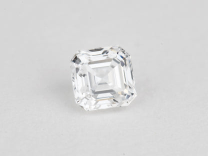 White Diamond, Asscher Shape, VS1 Clarity, F Color