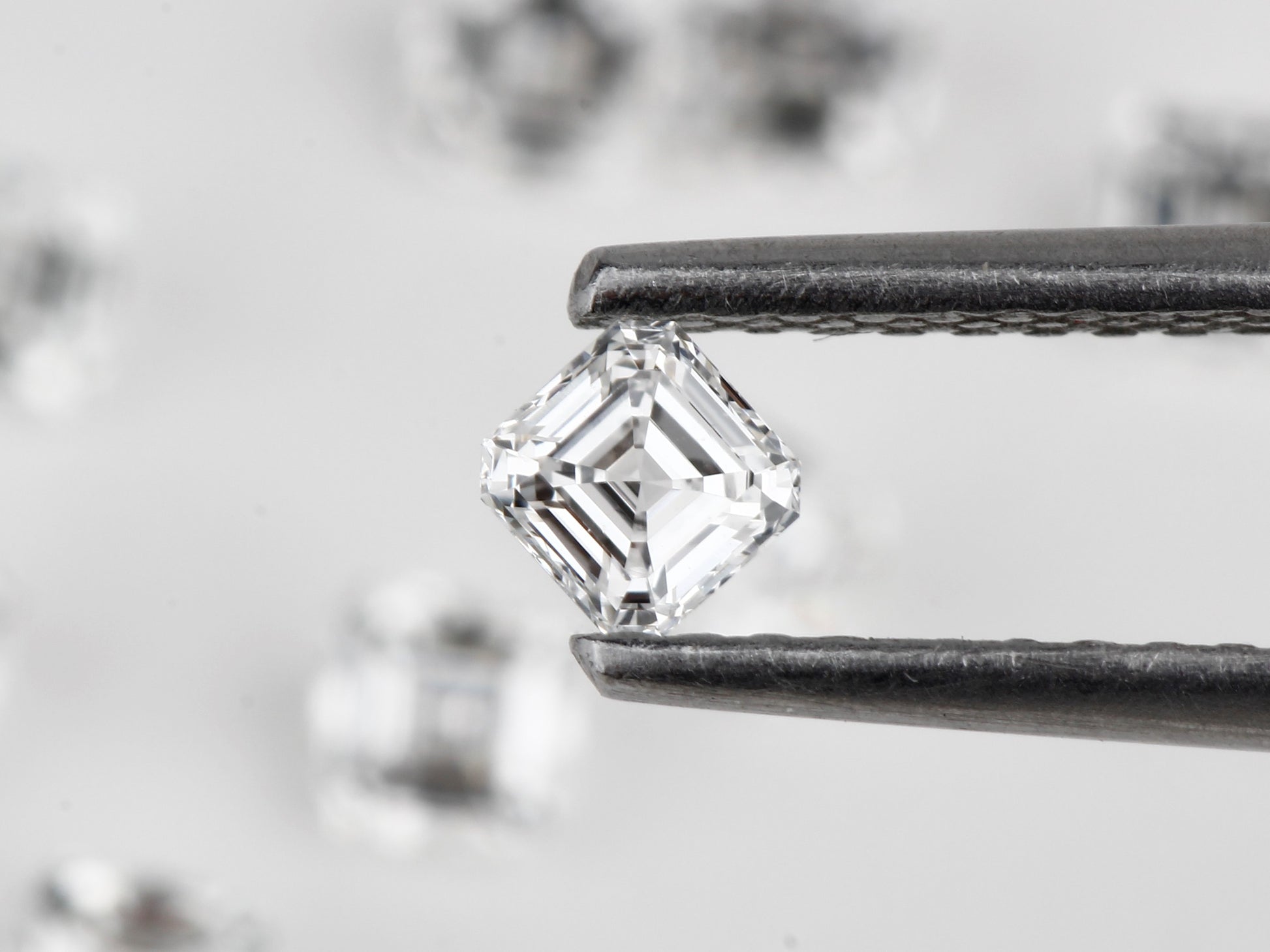 Buy VVS diamonds online at wholesale price star melee White Asscher Shape USA Canada