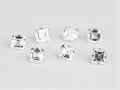 White Diamond, Asscher Shape, VVS1 Clarity, F Color, 1 Carat