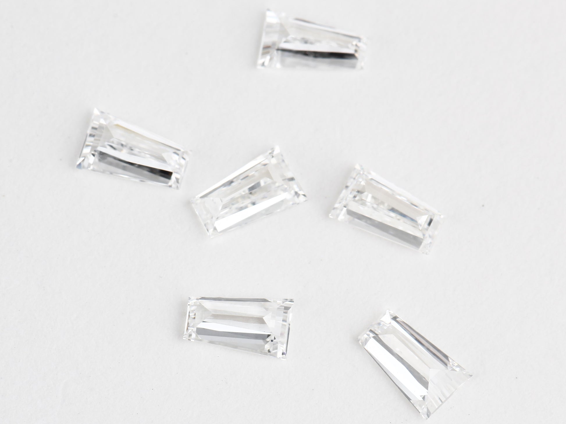 Natural Loose Tapered Baguette VVS2 VVS1 VS SI1 SI2 SI3 I1 I2 I3 White Loose Diamond Vs Clarity 