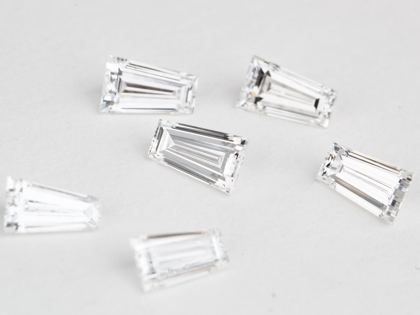 Natural Loose Tapered Baguette VVS2 VVS1 VS SI1 SI2 SI3 I1 I2 I3 White Loose Diamond Vs Clarity 