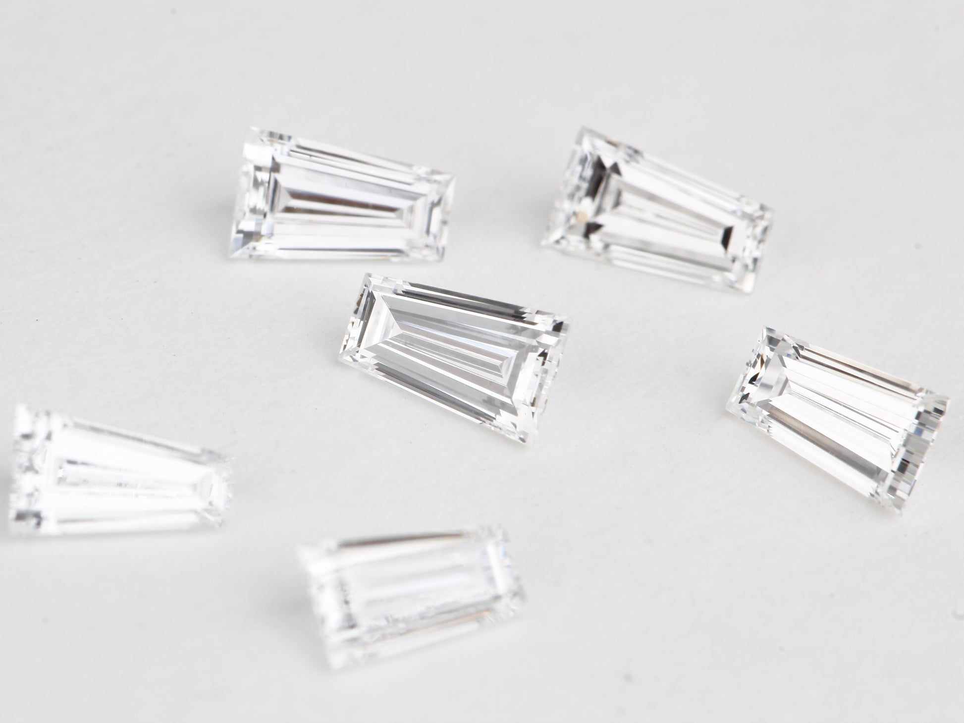 Natural Loose Tapered Baguette VVS2 VVS1 VS SI1 SI2 SI3 I1 I2 I3 White Loose Diamond Vs Clarity 