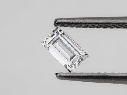 Baguette Diamonds Excellent Cut VVS2 Clarity E/F Color