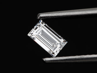 Baguette Diamonds Excellent Cut VVS2 Clarity E/F Color