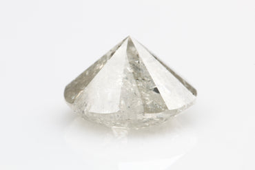 5 Carat Salt and Pepper Diamond Round Brilliant Cut Natural Loose Diamond