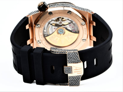 Luxury Watch in Real VVS Moissanite Diamond Watch, Handmade Stainless Steel Watch For Men/Women, Hip Hop Watch, Iced Out Watch Gift for Him