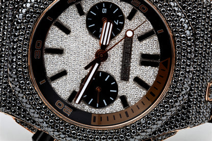 Luxury Watch in Real VVS Moissanite Diamond Watch, Handmade Stainless Steel Watch For Men/Women, Hip Hop Watch, Iced Out Watch Gift for Him