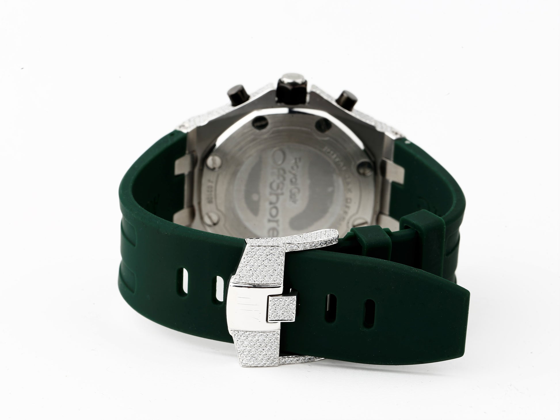 Luxury Cartier Watch in Real VVS Moissanite Diamond Watch, Handmade Stainless Steel Watch For Men/Women