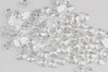 Pear Shape Rose Cut, Natural White Loose Diamond, VS Clarity, 2.95 Carat