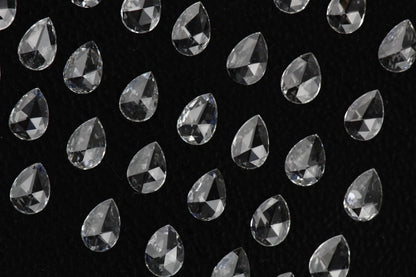 Pear Shape Rose Cut, Natural White Diamond, VS Clarity