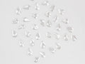 Pear Shape Rose Cut, Natural White Loose Diamond, VS Clarity, 1.73 Carat