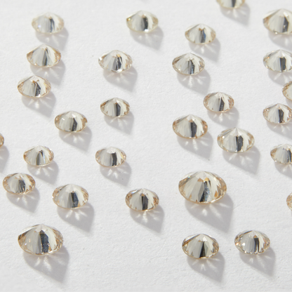 Round Shape Calibrated ''IJKL'' Color Natural Diamond (0.90 - 1.10 mm)  Shree Diamond Mfg