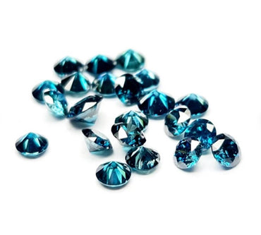 1.05 carat, Fancy Blue Diamond, Round Shape