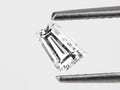 Taper Baguette Diamonds, Natural Loose VVS2 Clarity E/F Color, 0.33 Carat, 1pcs