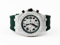Luxury Cartier Watch in Real VVS Moissanite Diamond Watch, Handmade Stainless Steel Watch For Men/Women