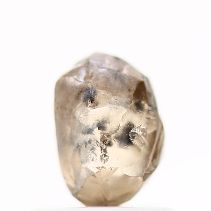 Natura Rough Fancy Brown Champagne Uncut Diamond 0.98 Carat Design Rough Diamond Engagement Ring SDM794