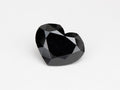 Heart Shape Fancy Black Natural Loose Diamond, 5.02 Carat