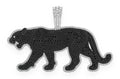 Black Panther Pendant 14K