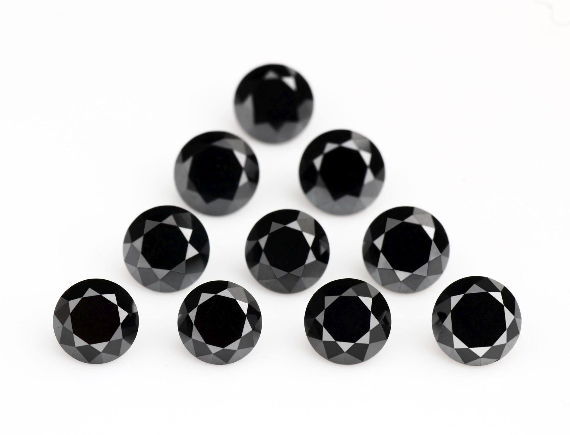 0.25 ct Fancy Black Round Cut Loose Diamond