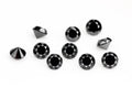 2.25 ct Fancy Black Color Round Cut Diamond for Ring
