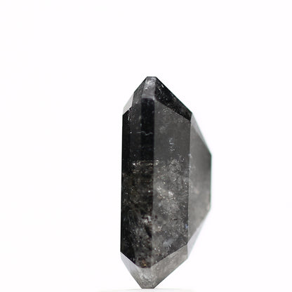 4.78 Carat Emerald Natural Black Salt and Pepper Diamond For Ring Design