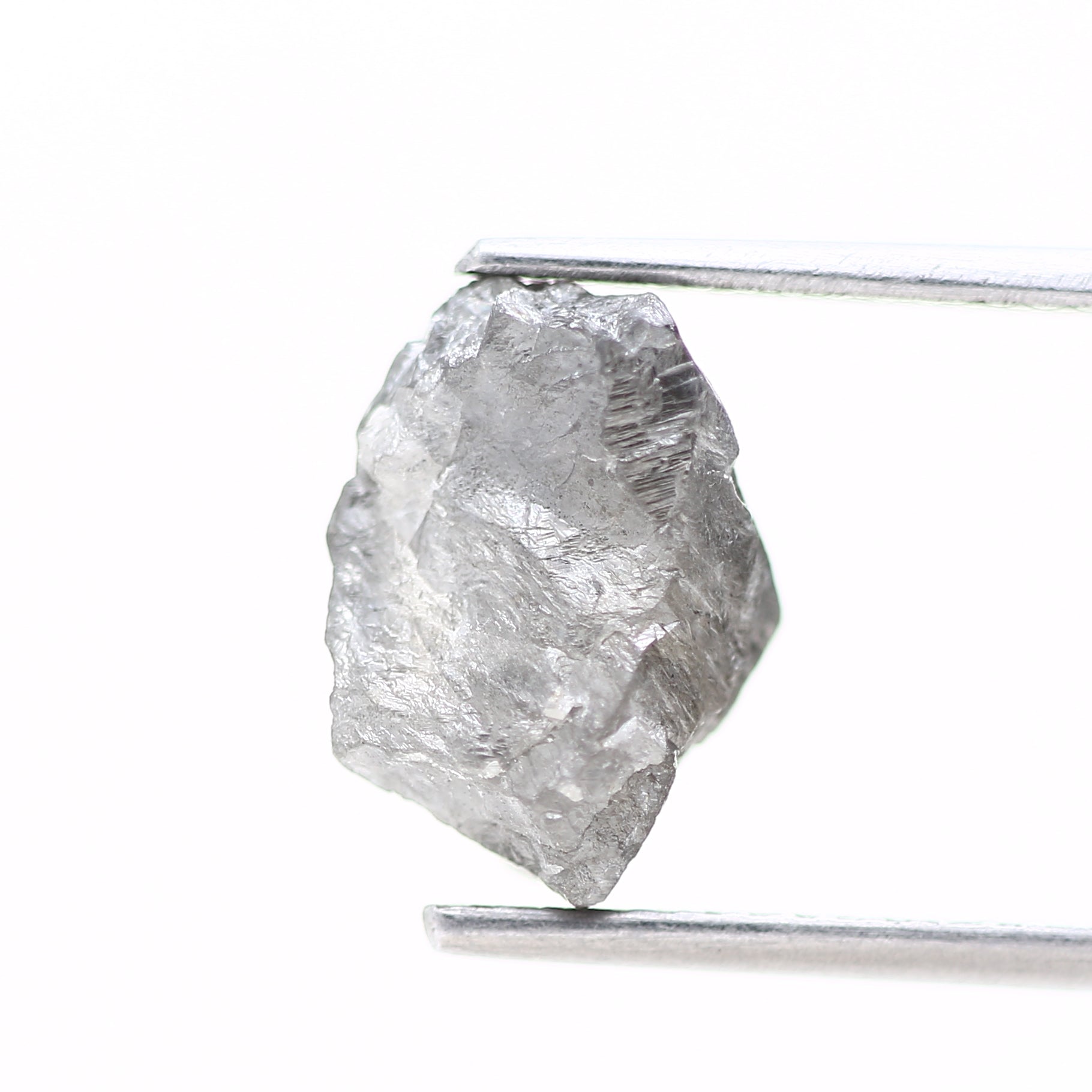 Rough Natural Uncut Diamond Fancy Gray 3.50 Carat Raw Diamond for ...