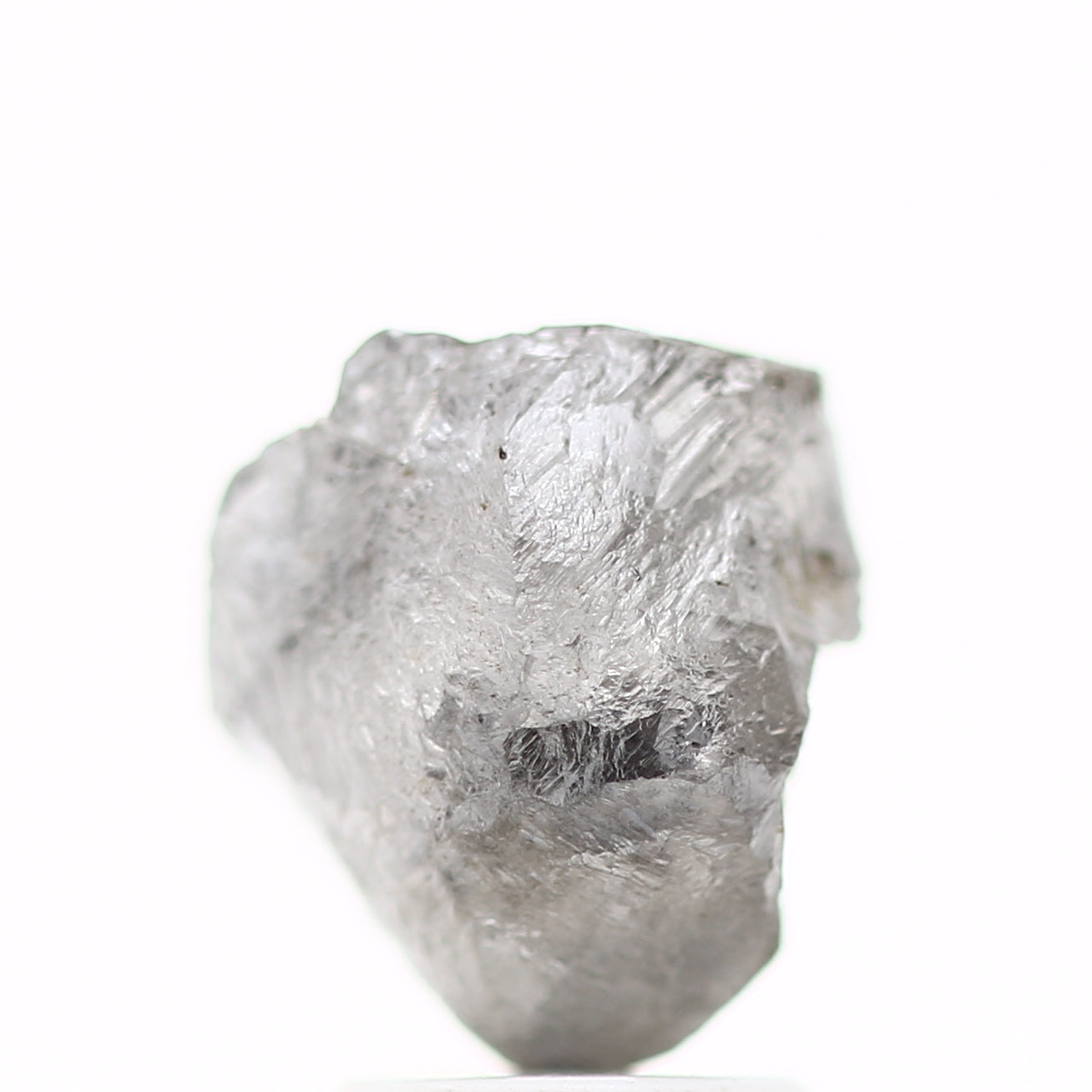 Rough Natural Diamond Fancy Gray Crystal 3.33 Carat Raw Diamond for Engagement Ring SDM10078