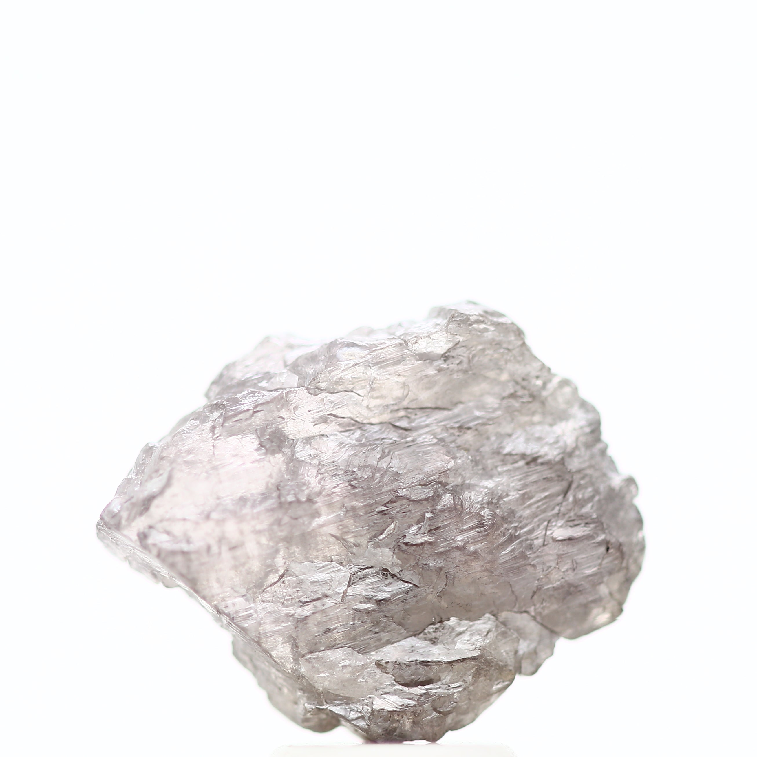 Pink Purple Rough Natural Uncut Diamond Fancy 3.48 Carat Raw Diamond for Engagement Ring SDM2482