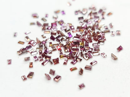 Fancy Pink Purple Diamond, Baguette Shape