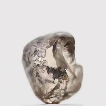 Natural Rough Uncut Fancy Brown Loose Diamond 1.18 Carat Design Engagement Ring