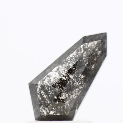 Salt and Pepper Shield Diamond ! Fancy Gray Color Diamond for Engagement Ring ! Natural Loose Diamond ! 1.61 Ct Gorgeous Diamond For Her
