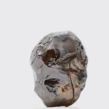 Rough Natural Uncut Diamond Chocolate Brown 2.98 Carat Raw Diamond for Engagement Ring SDM11045