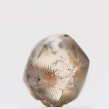 Natural Rough Raw Fancy Brown Diamond 1.05 Carat Design Raw Engagement Ring