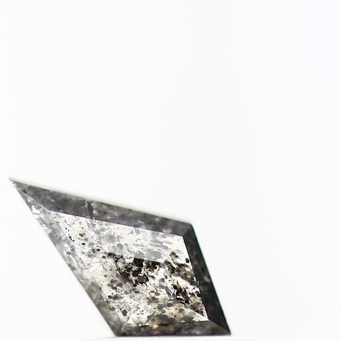 Salt and Pepper Kite Diamond ! Fancy Gray Color Diamond for Engagement Ring ! Natural Loose Diamond ! 0.57 Carat Unique Rare Diamond For Her